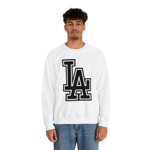 REP LA LOVE Unisex Heavy Blend™ Crewneck Sweatshirt - Picture 2 of 3